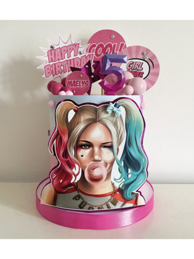 Kit torta scenografica - Harley Quinn